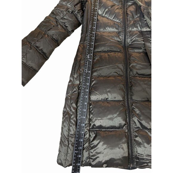 BCBGeneration Women’s Ultra Lightweight Packable Down Coat Olive XS Hoodie - Picture 9 of 12